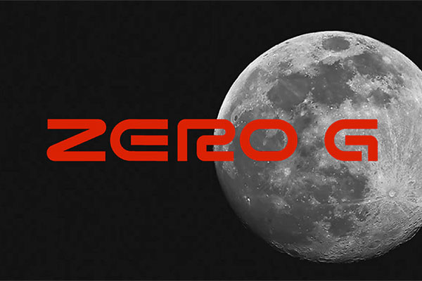 [ZERO G] 未来主义与太空旅行的视觉英文字体 免费商用下载