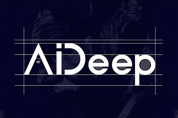 【AiDeep】英文字体，简约大气，适用于多种设计场合免费商用下载